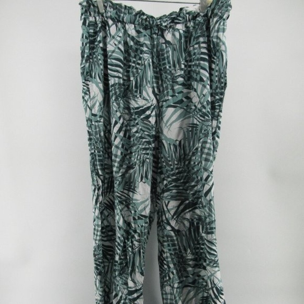 Adore Me womens pants tropical green with pockets Size XL - Picture 4 of 15